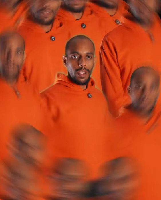 A clone-tunnel effect from one of his edits